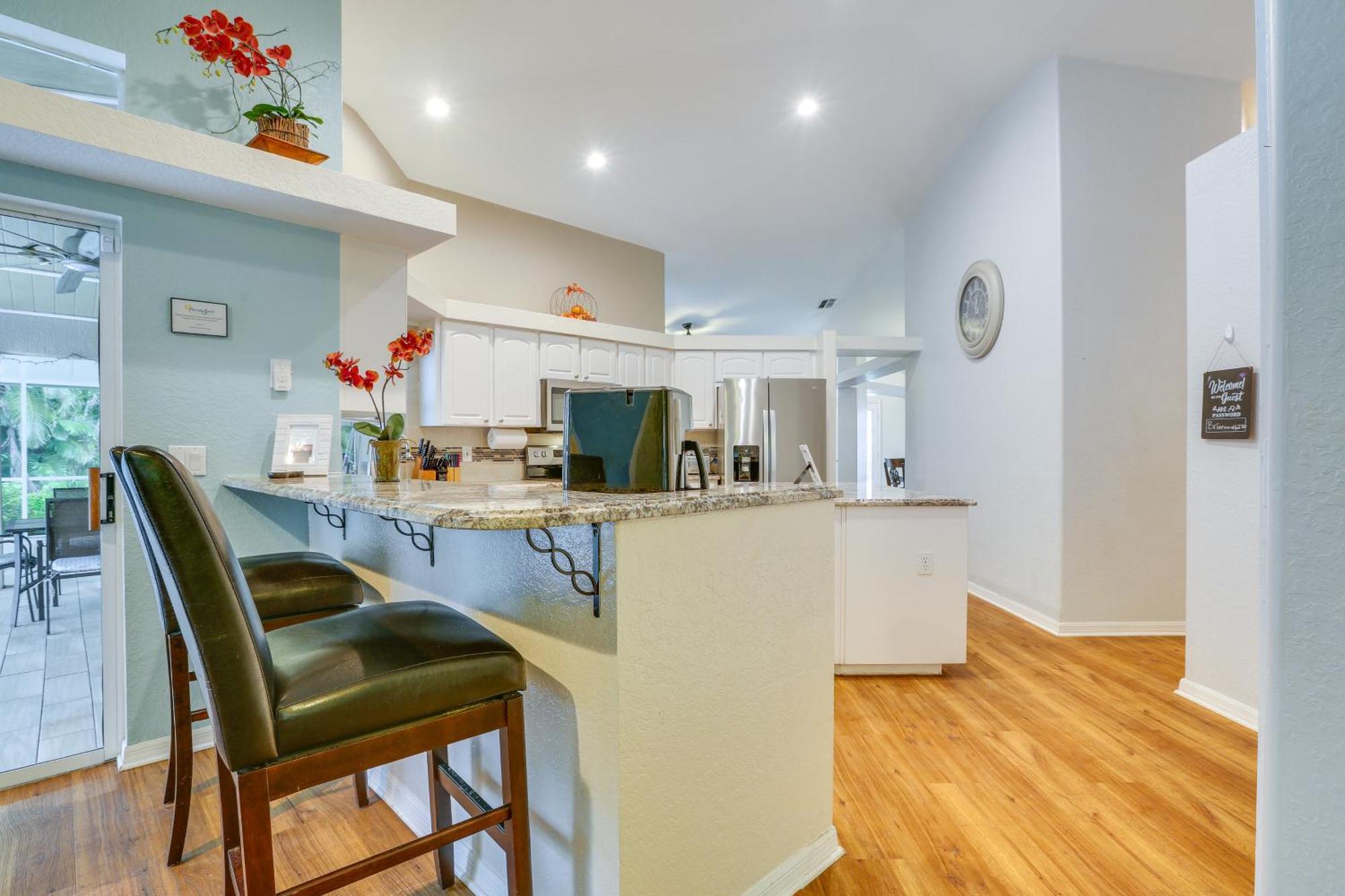 Private Myers Escape With Screened Pool And Lanai Holiday home Fort Myers